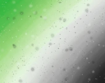 Aromantic Flag Art Print - LGBTQ+ Pride - Aromantic Pride - Mały wydruk artystyczny