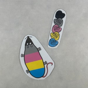 Polygenderstickers - Rainbow Loom-armbanden - Pride Month - Gay Pride - LGBTQ Pride