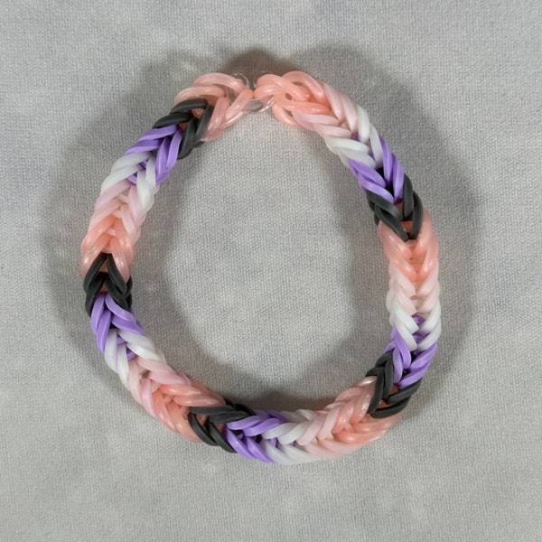 Cupioromantic Bracelets - Rainbow Loom Bracelets - Pride Month - Gay Pride - LGBTQ Pride