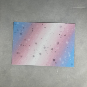 Transgender Flag Art Print - LGBTQ+ Pride - Transgender Pride - Small Art Print