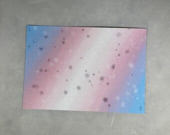 Transgender Flag Art Print - LGBTQ+ Pride - Transgender Pride - Small Art Print