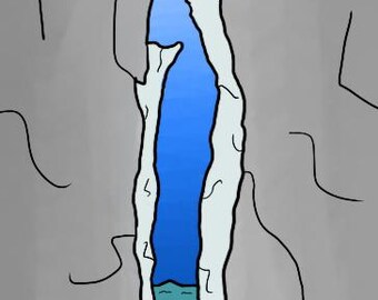 Iceberg Art - Inspirowane kartami tarota - Mały wydruk artystyczny