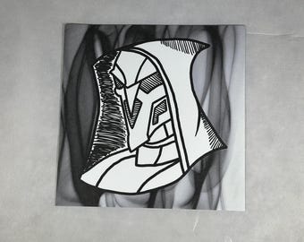 Reaper Art Print - Overwatch - Gabriel Reyes Fan Art - Mały wydruk artystyczny