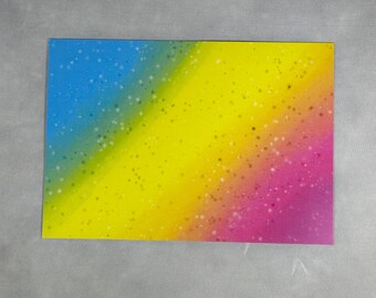 Pansexual Flag Art Print - LGBTQ+ Pride - Pansexual Pride - Mały wydruk artystyczny