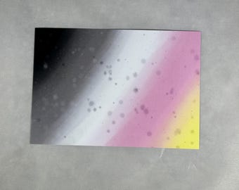 Queer Platonic Relationship Flag Art Print - LGBTQ+ Pride - Queer Platonic Pride - Mały wydruk artystyczny