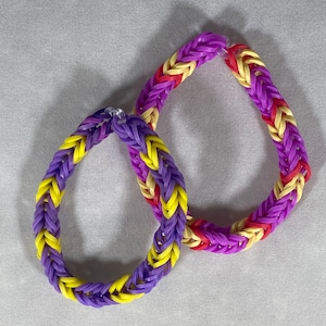 Aipom, Ambipom Bracelet - Pokemkm Bracelet - Rainbow Loom - Friendship Bracelet - Pokemom Accessories