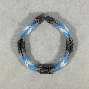 Demiboy Bracelets - Rainbow Loom Bracelets - Pride Month - Gay Pride - LGBTQ Pride