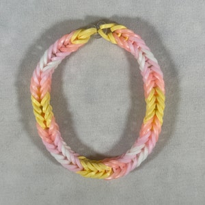 Pangender Bracelets - Rainbow Loom Bracelets - Pride Month - Gay Pride - LGBTQ Pride