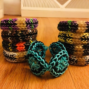 BUNDLE - Red vs Blue Freelancer Bracelets - RvB - Halo Bracelets - RvB Bracelets - Friendship Bracelets