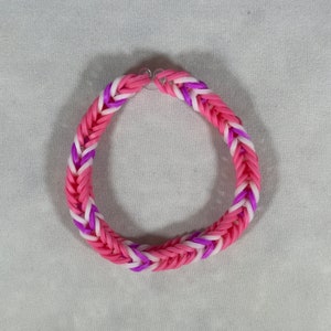 Sapphic Bracelets - Rainbow Loom Bracelets - Pride Month - Gay Pride - LGBTQ Pride