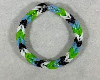 Bransoletki Quoisexual - Bransoletki Rainbow Loom - Miesiąc dumy - Gay Pride - LGBTQ Pride