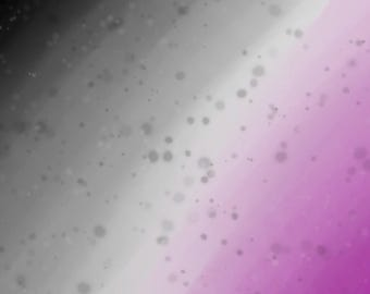 Aseksualny wydruk artystyczny z flagą - LGBTQ+ Pride - Aseksualny wydruk artystyczny - Mały wydruk artystyczny