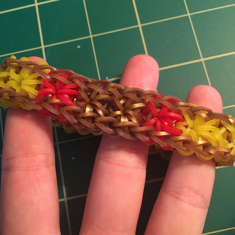 Rainbow Loom Pokemon Bracelet Staryu Bracelet Pokemon Accessories Friendship Bracelet