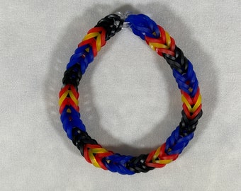 Polyamorösa armband - Rainbow Loom-armband - Pride-månad - Gay Pride - HBTQ Pride