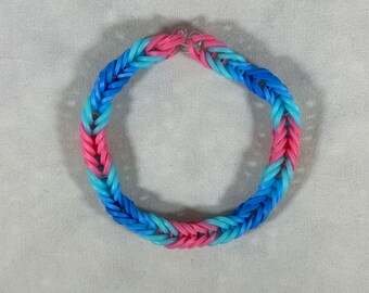 Bransoletki Transmasculine - Bransoletki Rainbow Loom - Miesiąc Dumy - Gay Pride - LGBTQ Pride