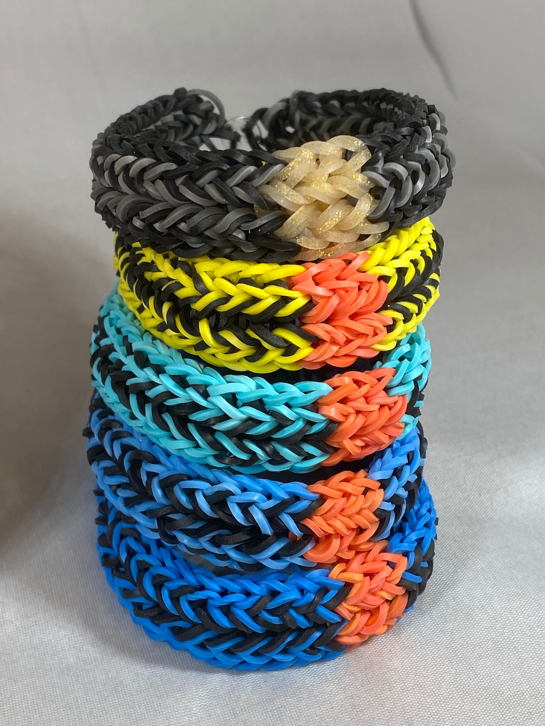 Loom Bands Snake Belly Rainbow Loom Bracelet Snake Belly Bracelet