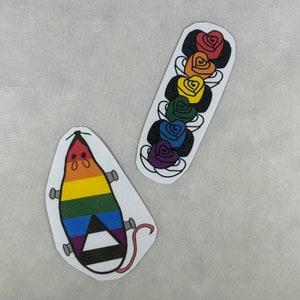 Adesivi Straight Ally - Mese dell'orgoglio - Gay Pride - LGBTQ Pride