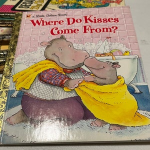 Where Do Kisses Come From? First edition copy a Little Golden Book
