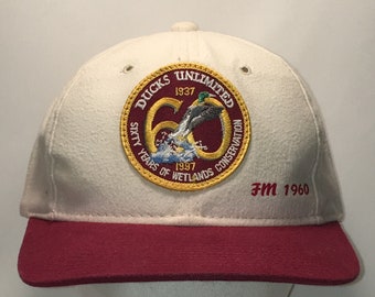 vintage duck camo hat