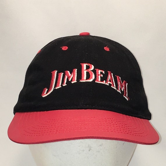 Vintage Jim Beam Snapback Hat Baseball 