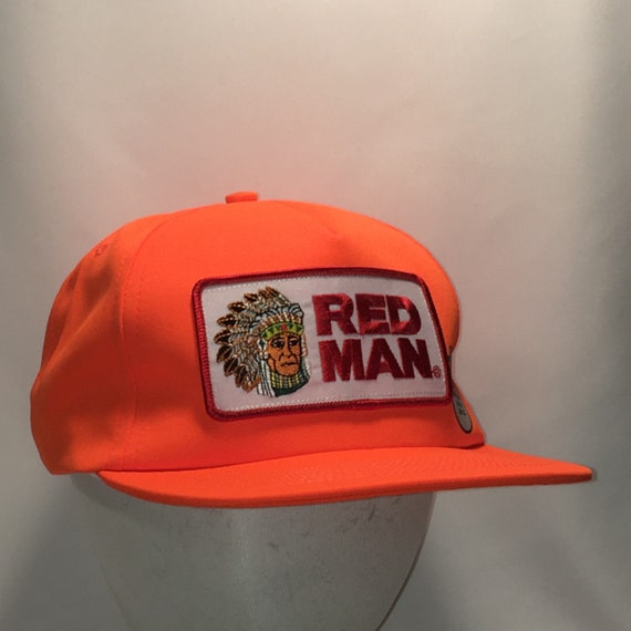 Red Man Truckers Hat Baseball Cap Mesh Redman Indian Chewing Tobacco Chew New 1 Red Man Truckers Hat Baseball Cap Mesh Redman Indian Chewing Tobacco Chew New 1
