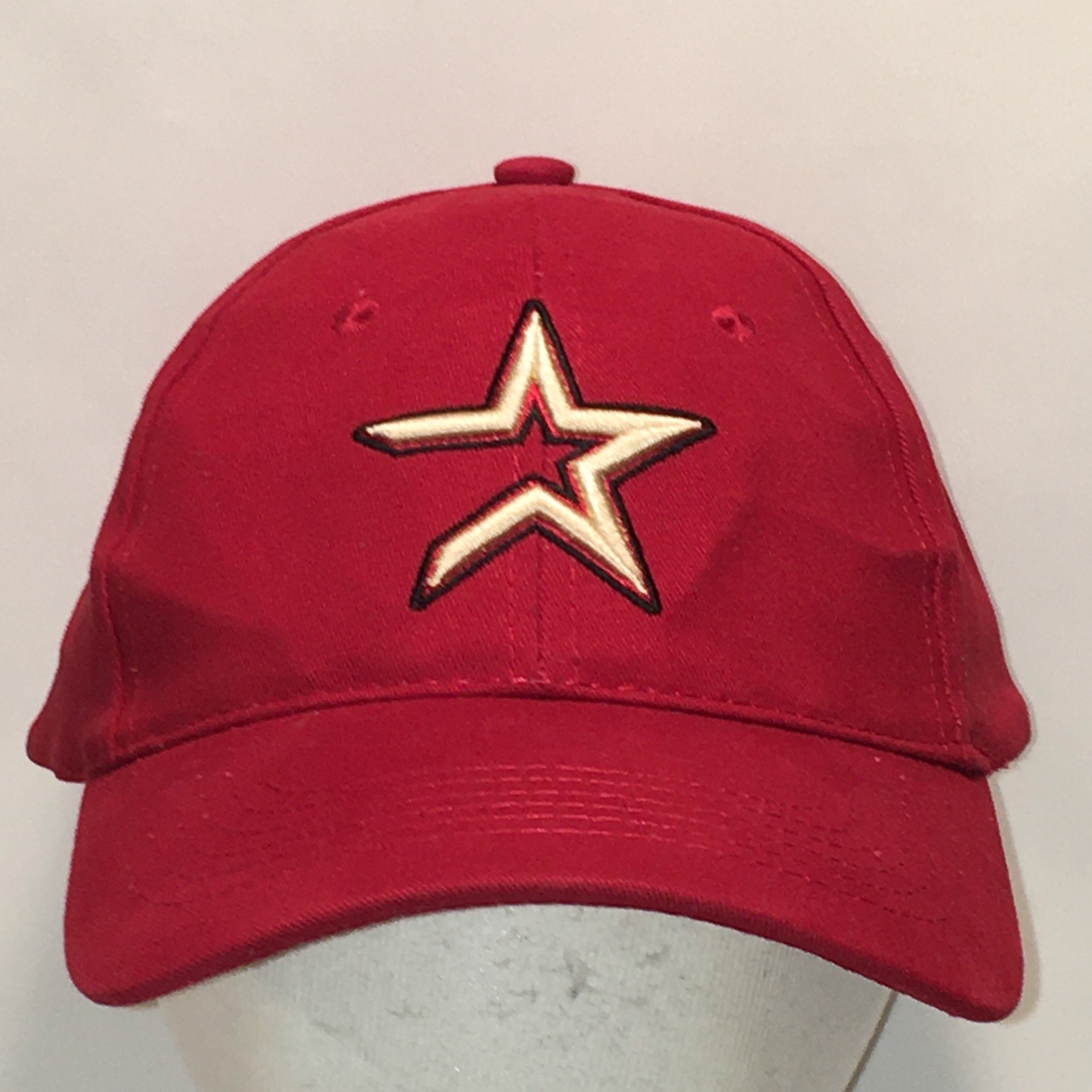 Vintage Houston Astros Hat Star Baseball Cap Mens Hats Brick -   Singapore