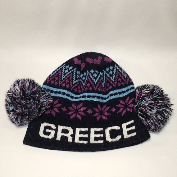 winter hat with skulls