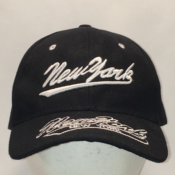 Baseball Cap Dad Hats Black White Wool 