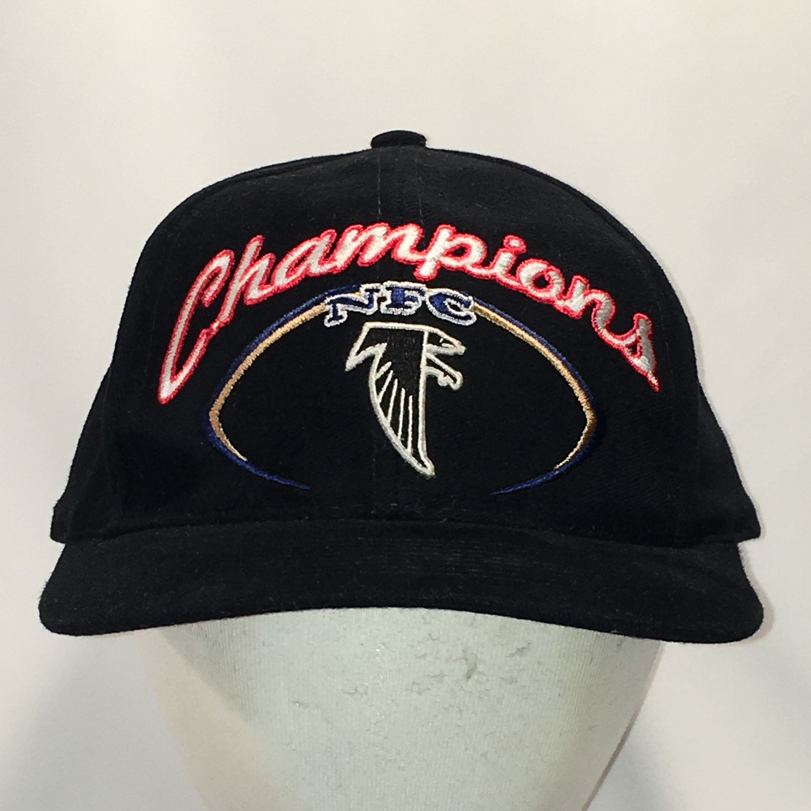 blue atlanta falcons hat