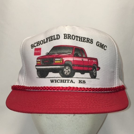 Vintage Snapback Scholfield Brothers Gmc Truck Trucker Hat Dad Etsy