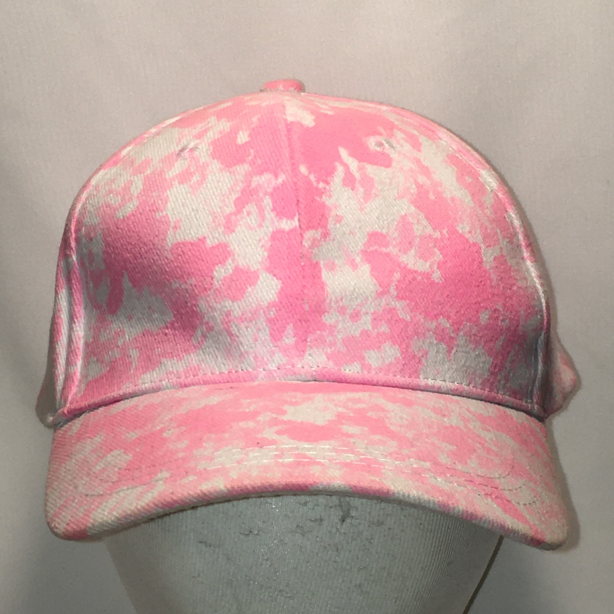 Pink Camo Strapback Hat Women Baseball 