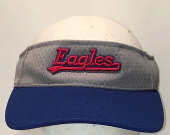 Vintage 90s Eagles Visor Baseball Cap 