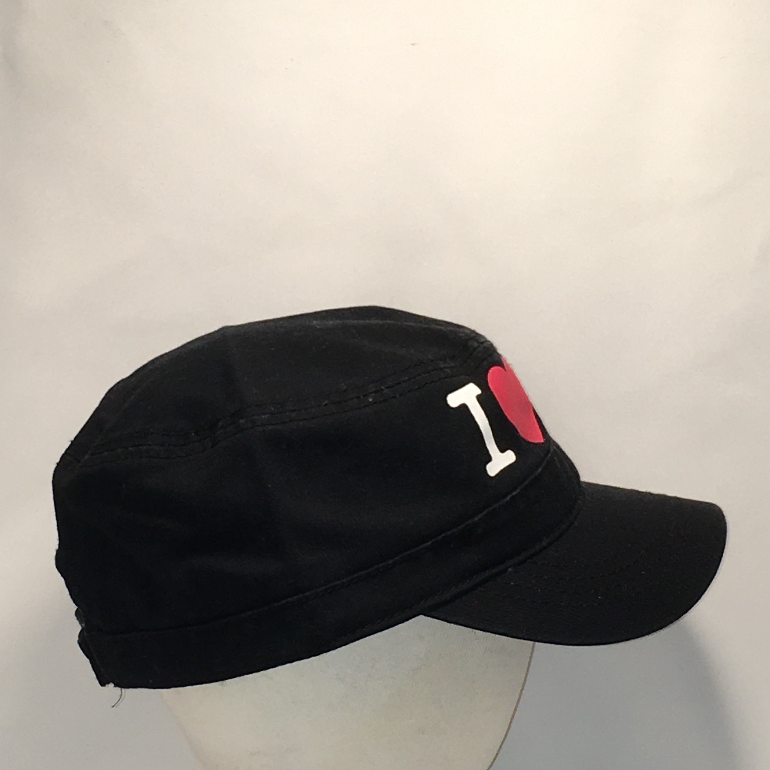 I (heart) LV I Love Las Vegas Cap Hat Black Unisex