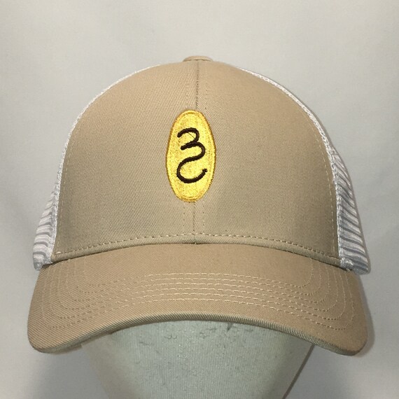 beige dad cap