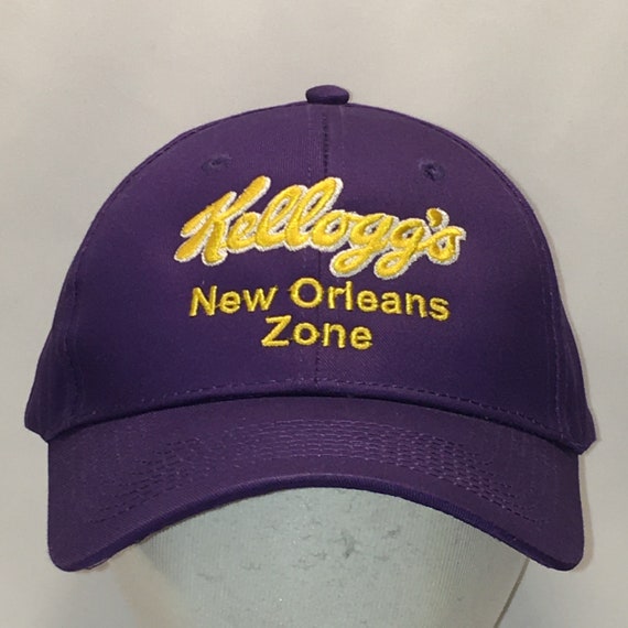 Zone Hat Baseball Cap Men Purple Gold 