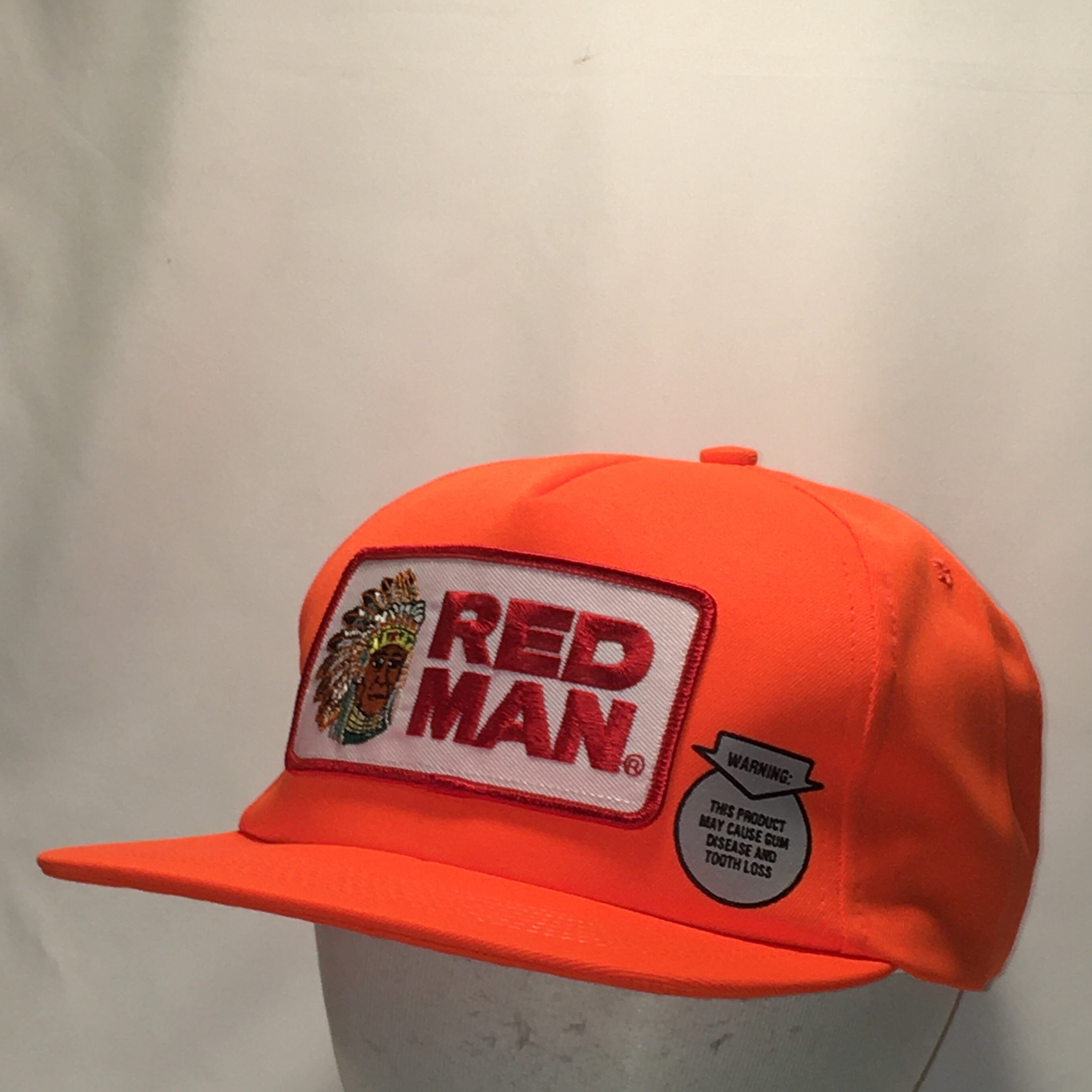 Unique Red Man Tobacco Snapback Hat Made in USA Baseball Cap Etsy