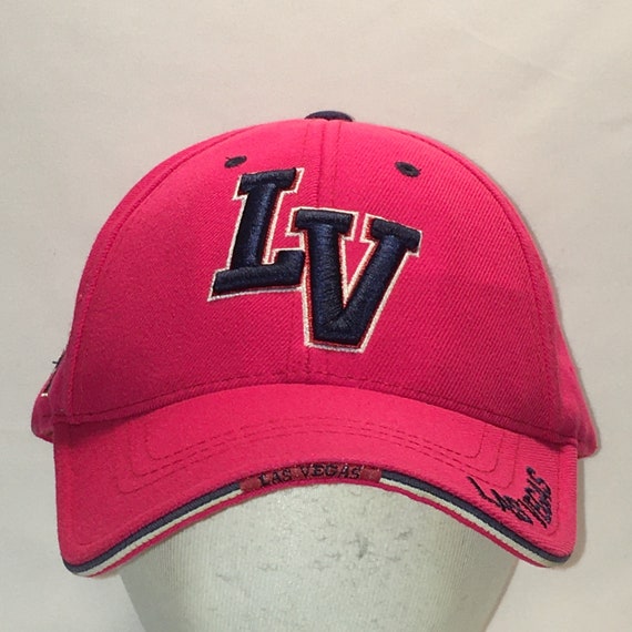 Women Hat Las Vegas Baseball Cap Cool Mom Hats Pink Blue LV 