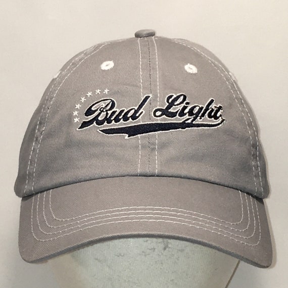 Vintage Budweiser Bud Light Beer Hat 