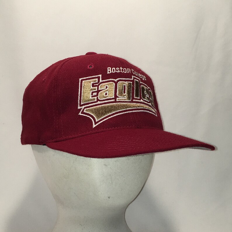 Vintage Boston College Starter Hat Eagles Baseball Cap Dad Etsy