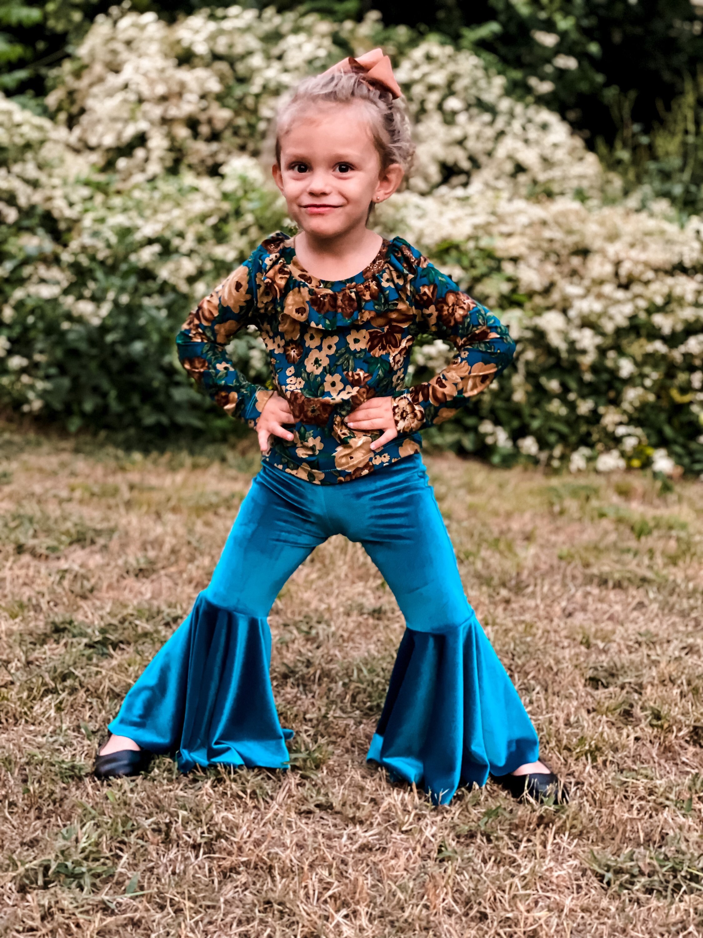 Black Bell Jumpsuit, Bell Bottom Jumpsuit, Kids Outfit, Baby Bell