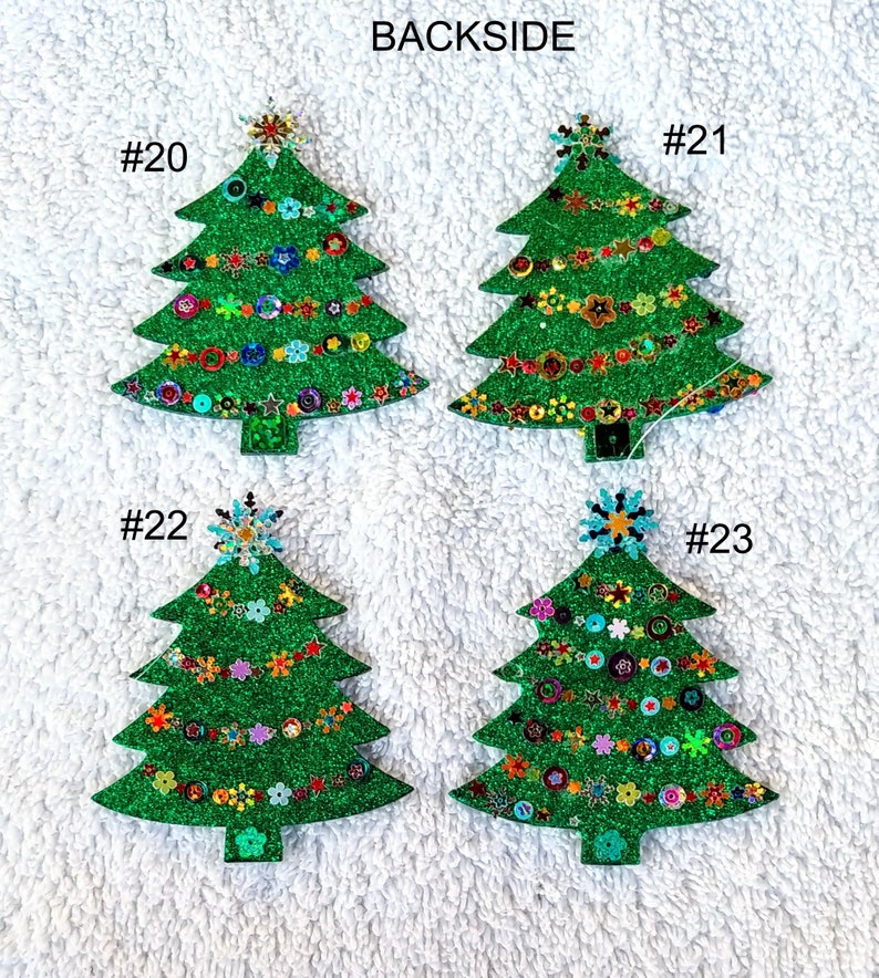 Tree Christmas Ornaments #20-23