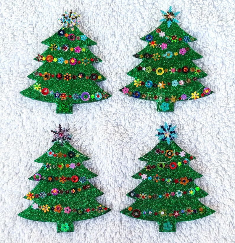Tree Christmas Ornaments #20-23