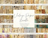 Vintage Ephemera Digital Paper Bundle: 1108 Antique Scrapbook Pages (Digital Download)
