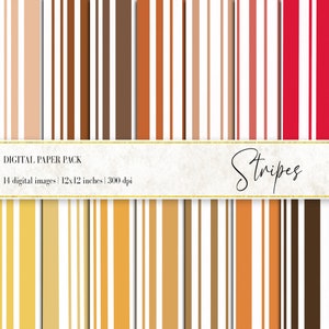 Stripes Digital Papers, Stripes Backgrounds, Stripes Textures, Stripes Papers, Colorful Stripes commercial use, Geometric Scrapbook Papers