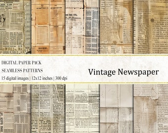 Ameri vintage新品UND SPACE NEWSPAPER PRINT il_fullxfull.4182625795_60xj.jpg