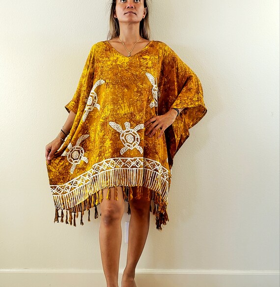 mustard beach cover up