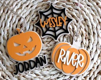 Halloween basket tags | ghost tags | basket tags | trick or treat | spooky tags
