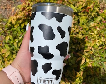 Cow print vinyl sheet for tumblers | Personalized gifts | DIY gift | Animal print vinyl sheet