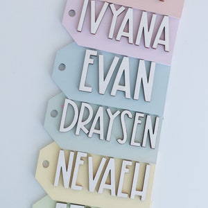 Personalisierte Osterkorb Tags | Holz Laser Cut Osterhase Tag | Osterei Anhänger | Osterküken Anhänger | Ostern Karotte Anhänger | Ostern Namensschilder