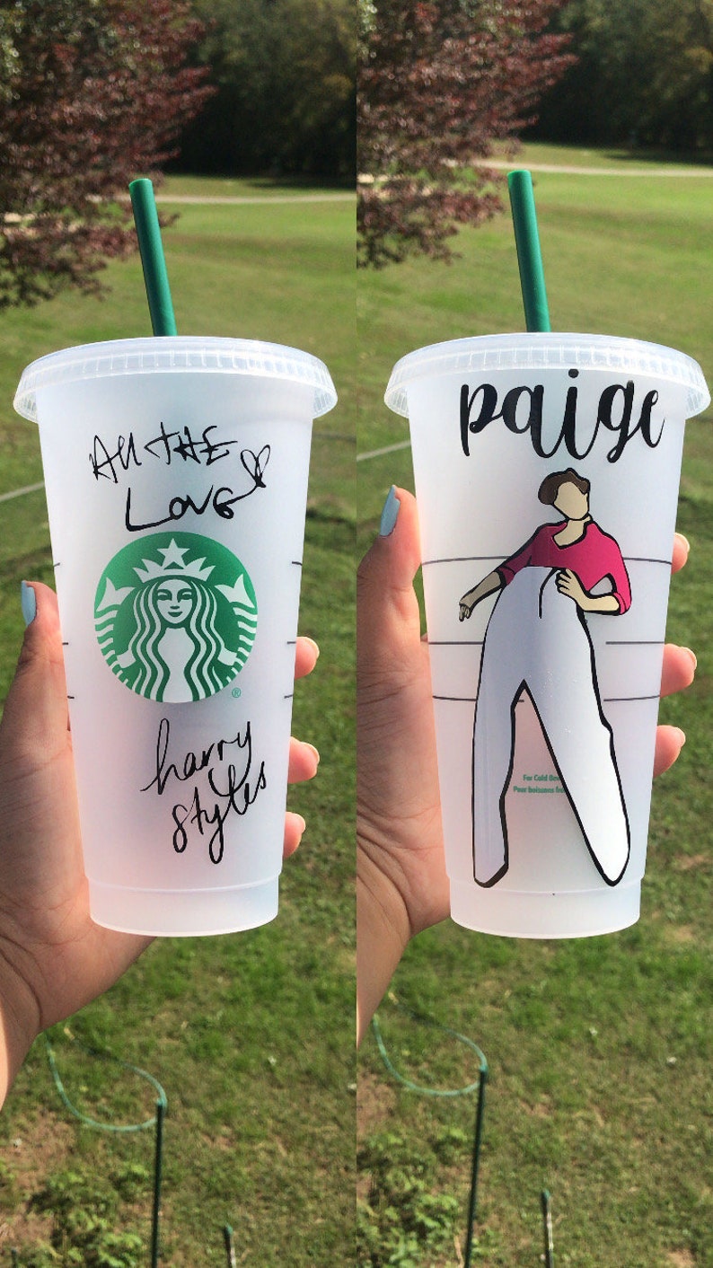 Harry Styles Fine Line Starbucks Cup Harry styles cup One